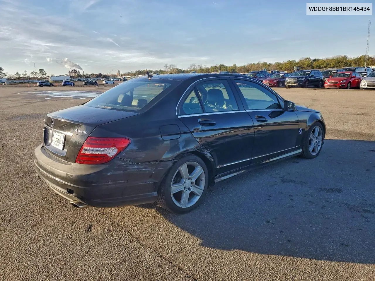 WDDGF8BB1BR145434 2011 Mercedes-Benz C 300 4Matic