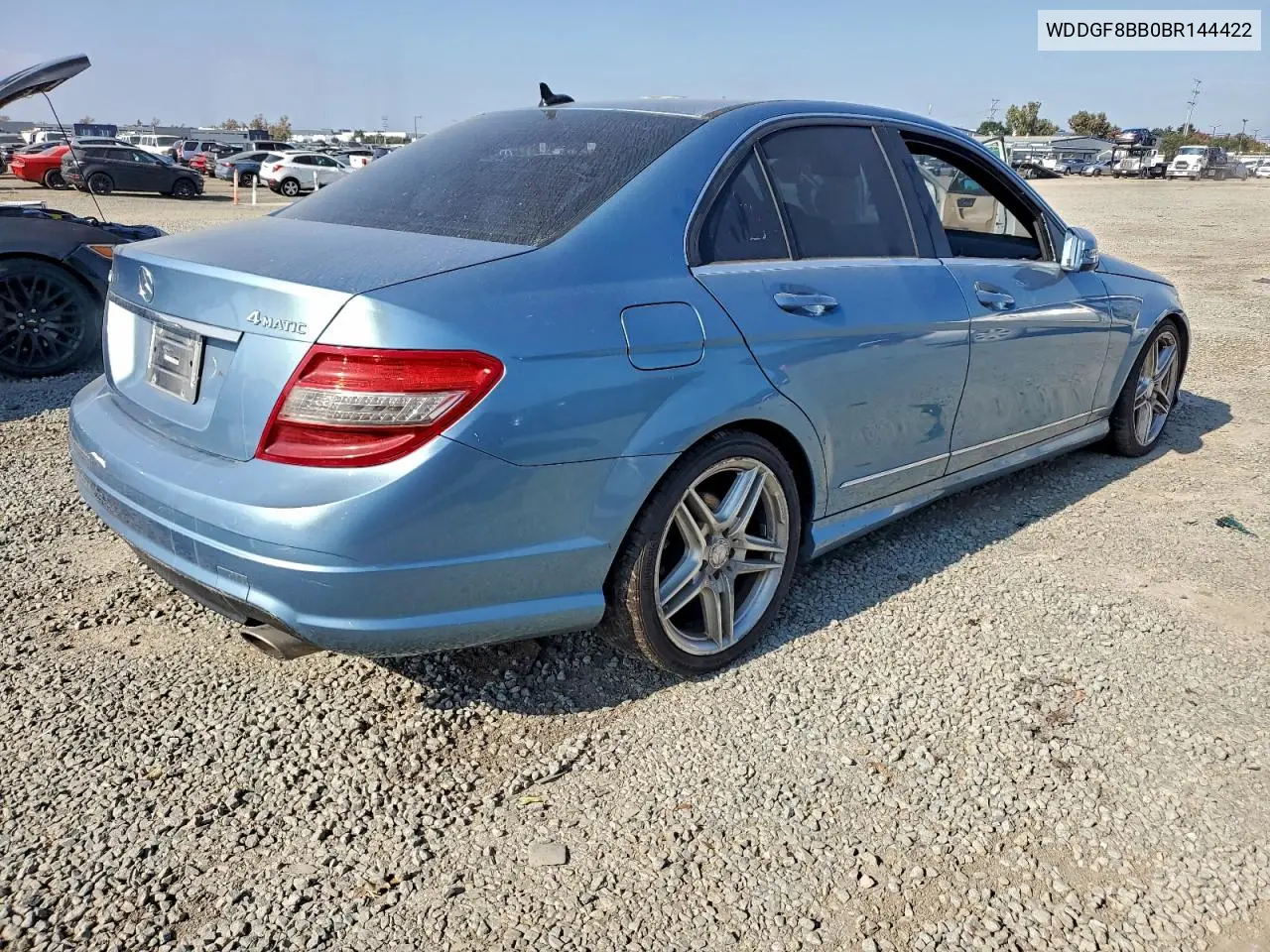 WDDGF8BB0BR144422 2011 Mercedes-Benz C 300 4Matic