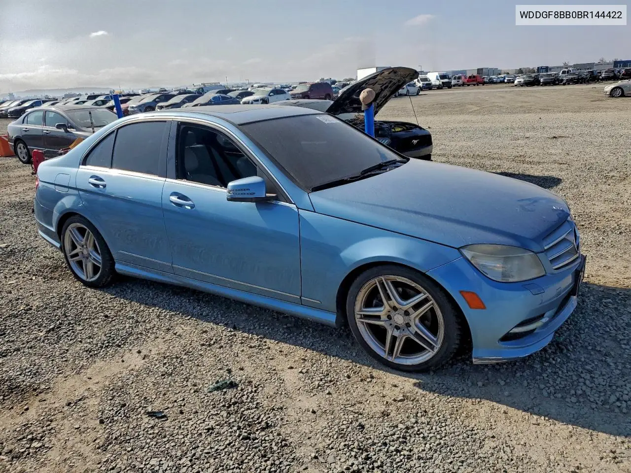 WDDGF8BB0BR144422 2011 Mercedes-Benz C 300 4Matic