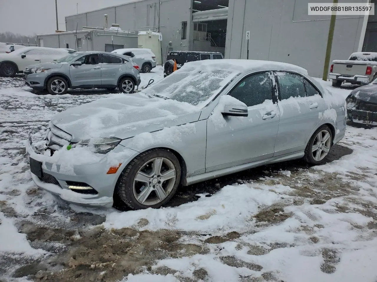 WDDGF8BB1BR135597 2011 Mercedes-Benz C 300 4Matic
