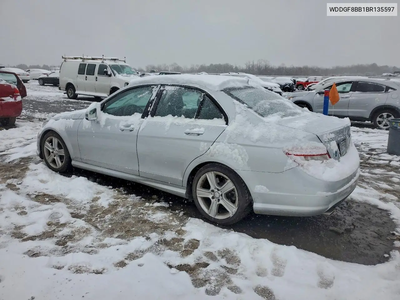 WDDGF8BB1BR135597 2011 Mercedes-Benz C 300 4Matic