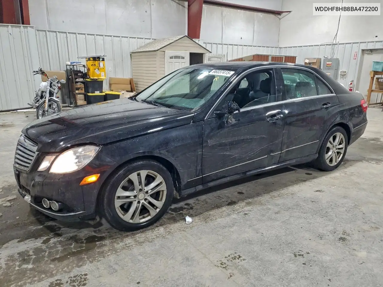 WDDHF8HB8BA472200 2011 Mercedes-Benz E 350 4Matic