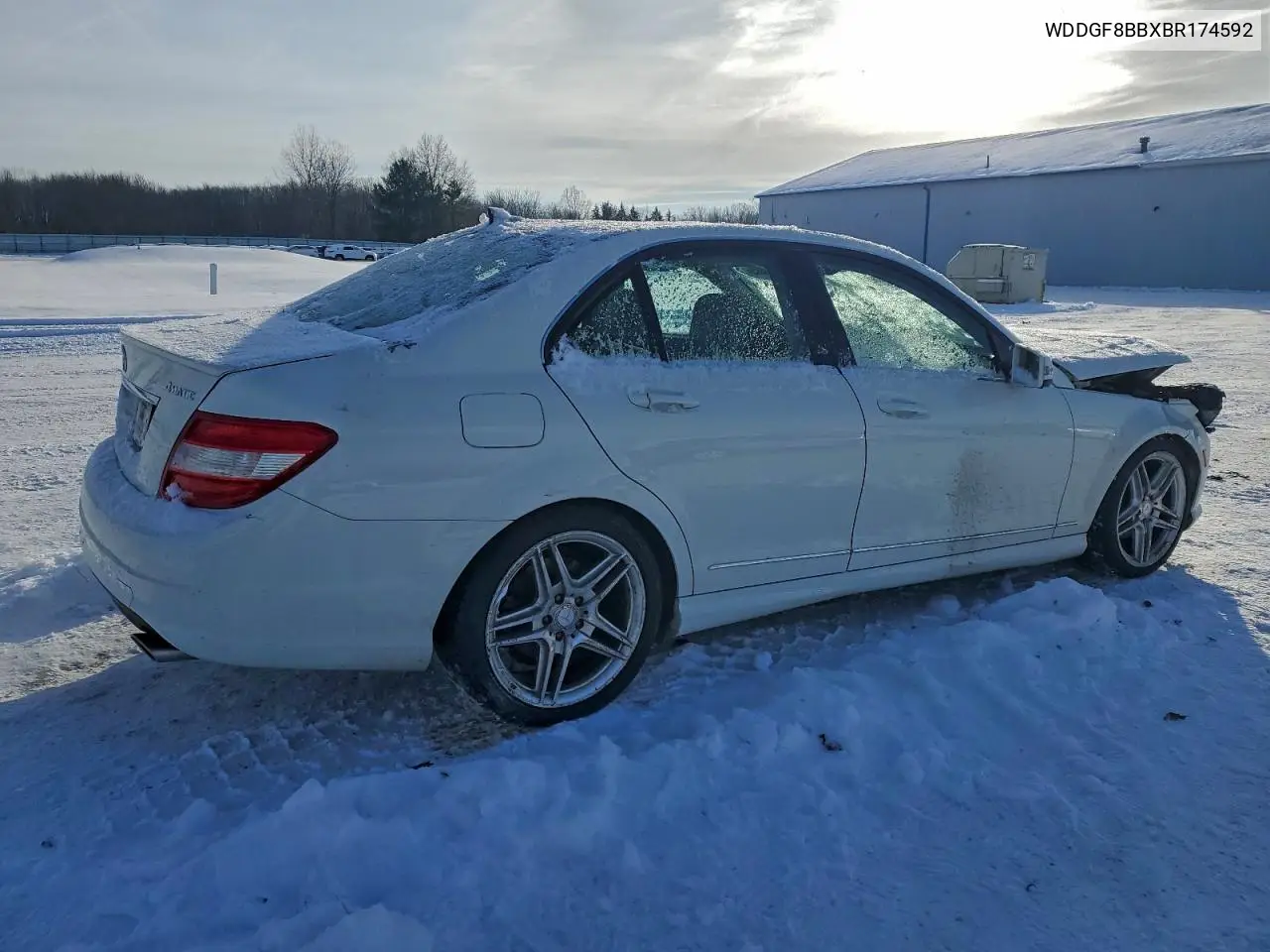 WDDGF8BBXBR174592 2011 Mercedes-Benz C 300 4Matic
