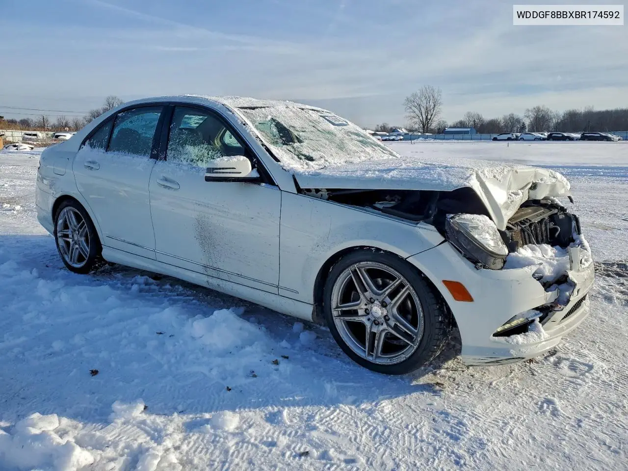 WDDGF8BBXBR174592 2011 Mercedes-Benz C 300 4Matic
