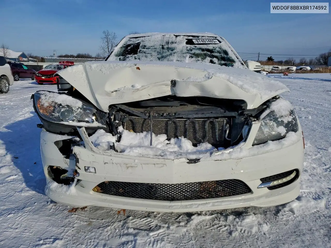 WDDGF8BBXBR174592 2011 Mercedes-Benz C 300 4Matic