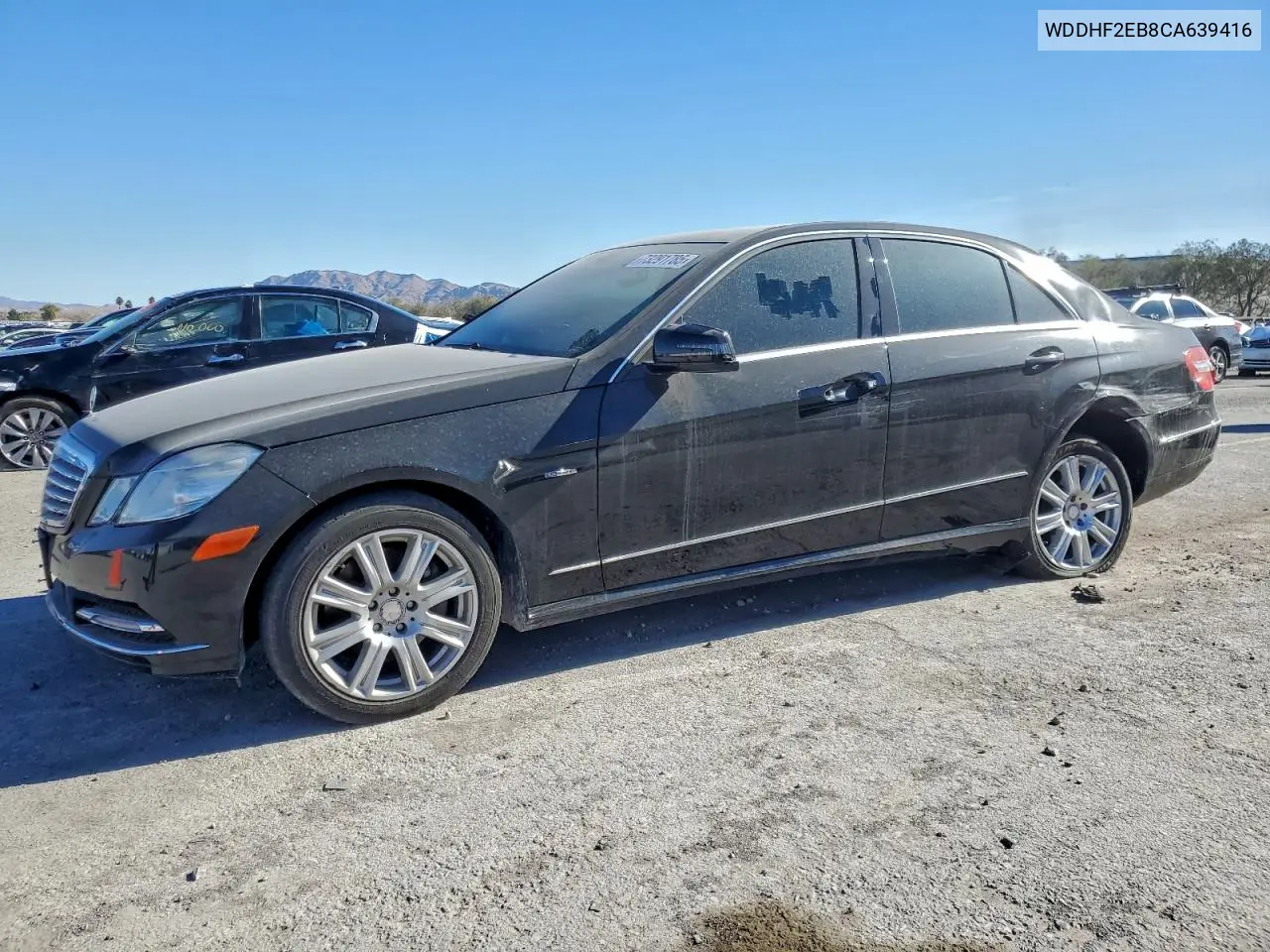 WDDHF2EB8CA639416 2012 Mercedes-Benz E 350 Bluetec