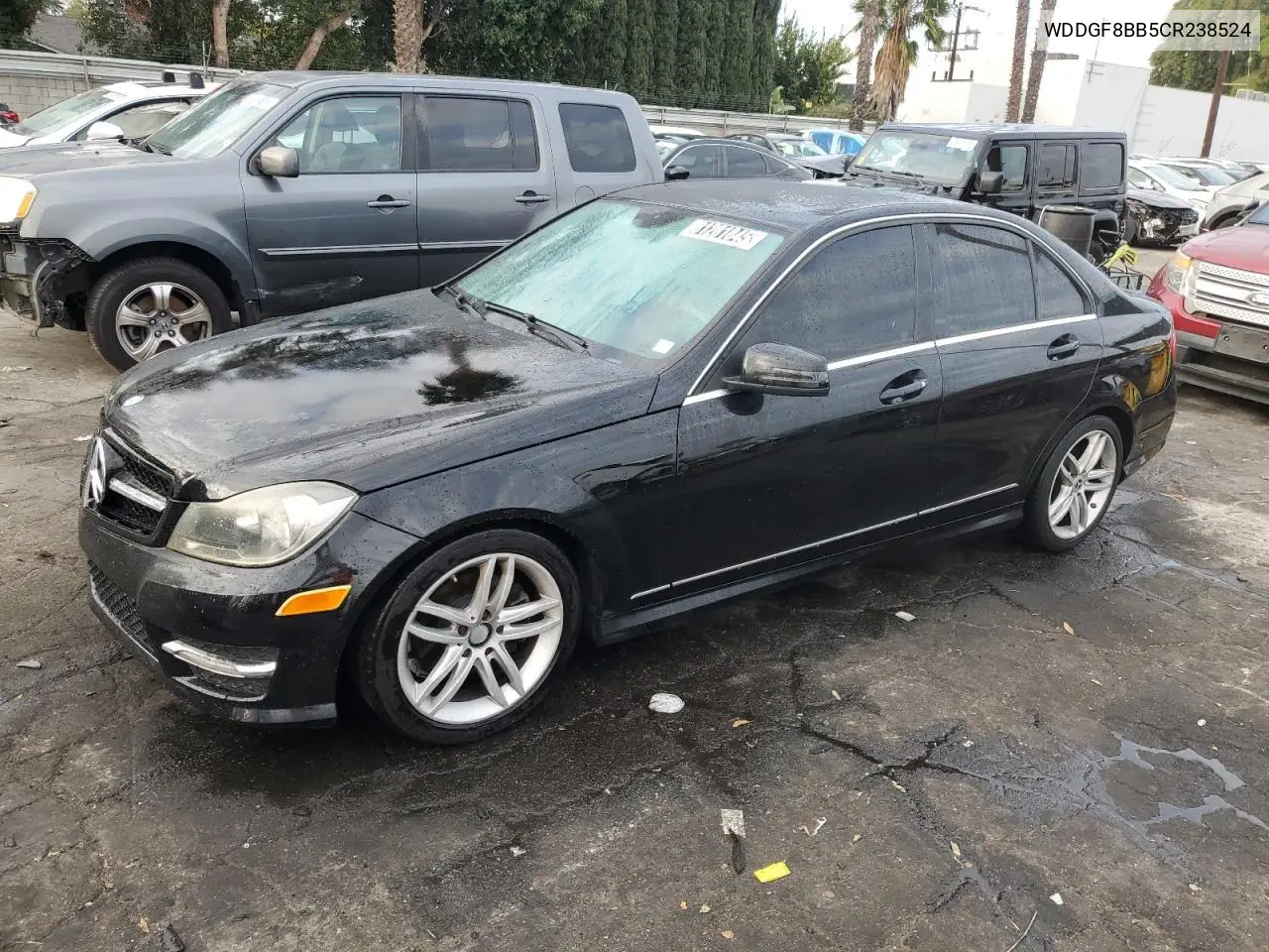 WDDGF8BB5CR238524 2012 Mercedes-Benz C 300 4Matic