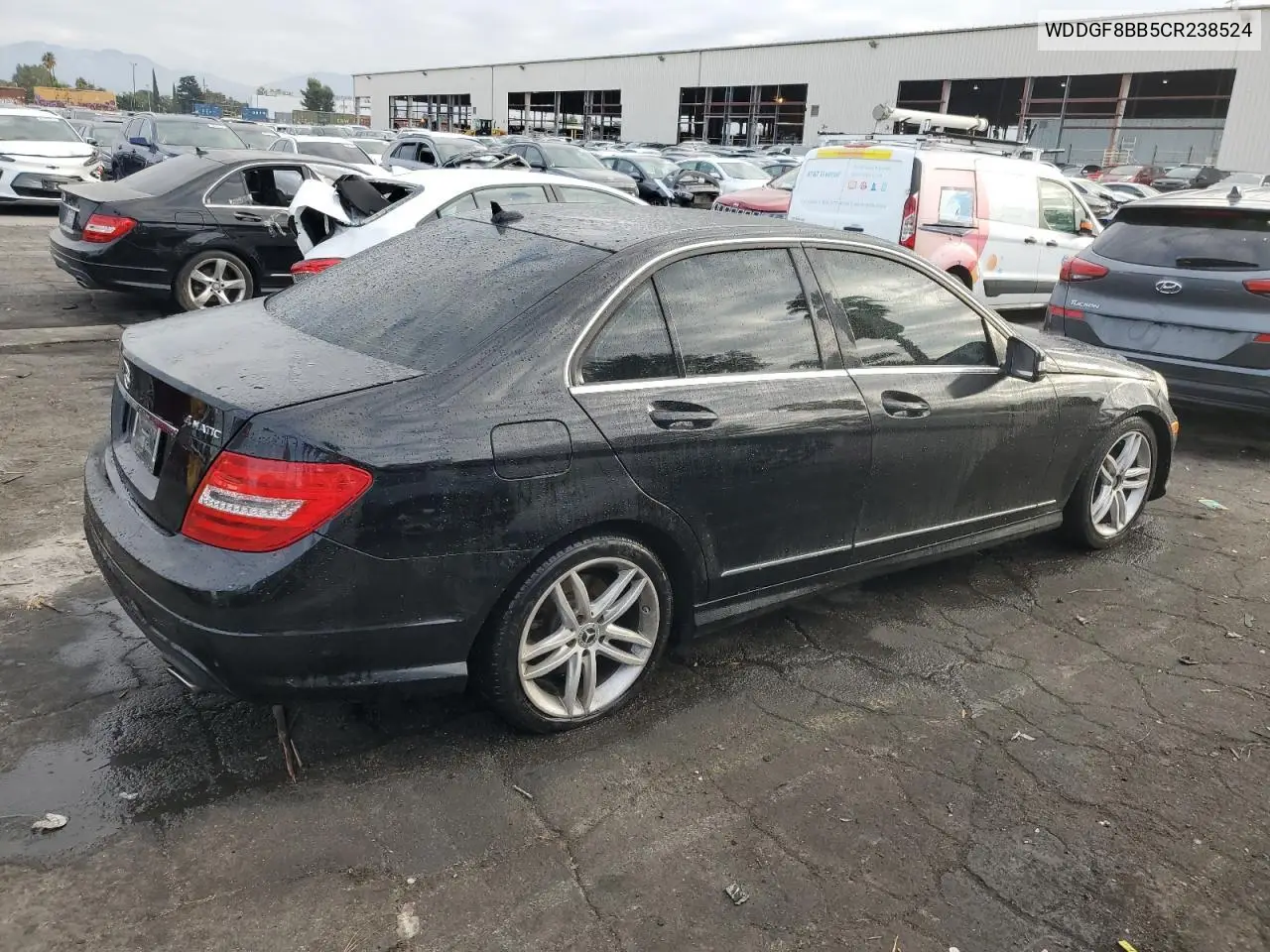 WDDGF8BB5CR238524 2012 Mercedes-Benz C 300 4Matic