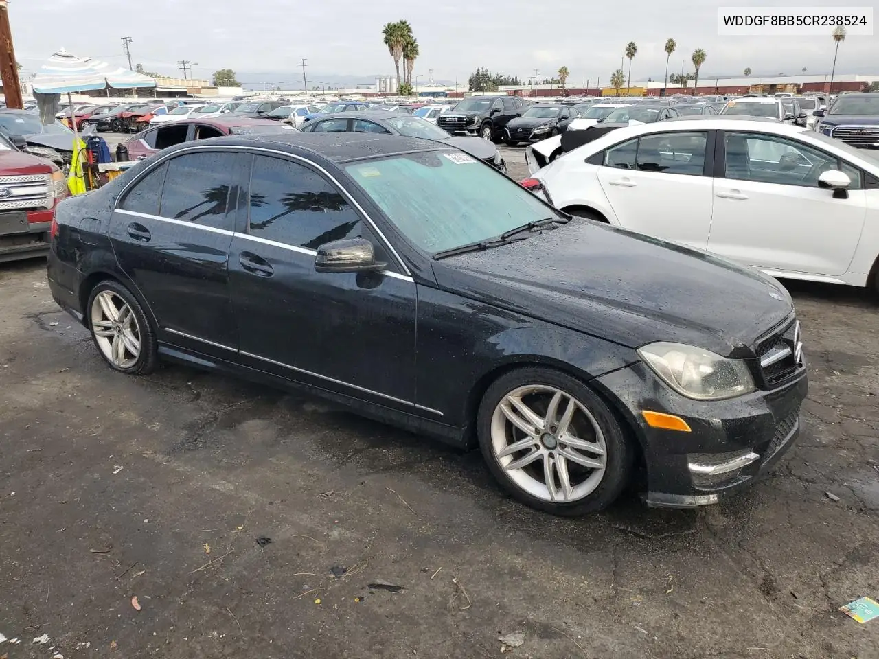 WDDGF8BB5CR238524 2012 Mercedes-Benz C 300 4Matic