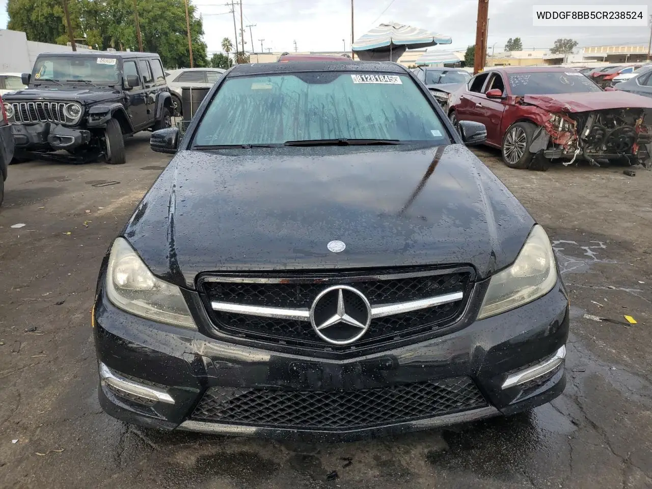 WDDGF8BB5CR238524 2012 Mercedes-Benz C 300 4Matic