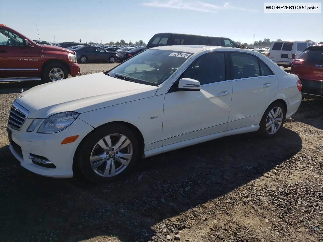 WDDHF2EB1CA615667 2012 Mercedes-Benz E 350 Bluetec