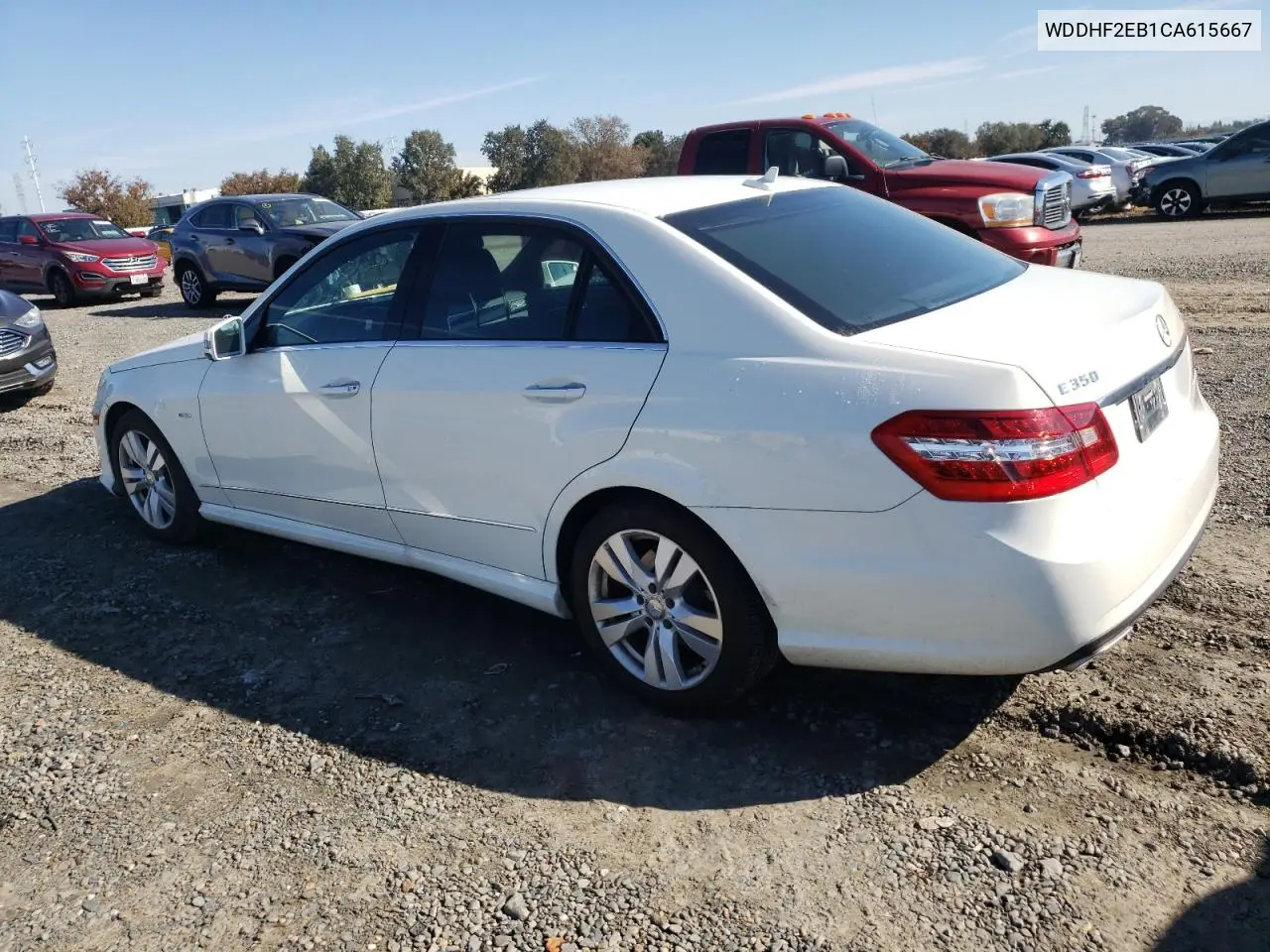 WDDHF2EB1CA615667 2012 Mercedes-Benz E 350 Bluetec