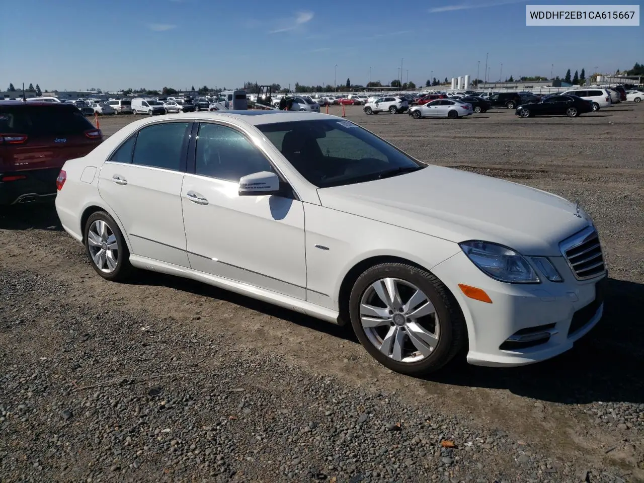 WDDHF2EB1CA615667 2012 Mercedes-Benz E 350 Bluetec