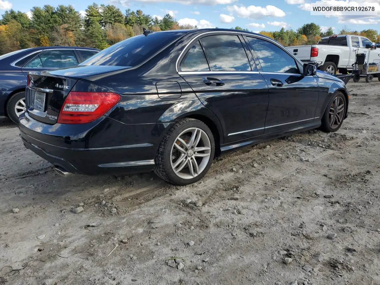 WDDGF8BB9CR192678 2012 Mercedes-Benz C 300 4Matic