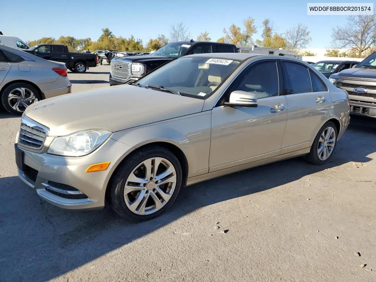 WDDGF8BB0CR201574 2012 Mercedes-Benz C 300 4Matic