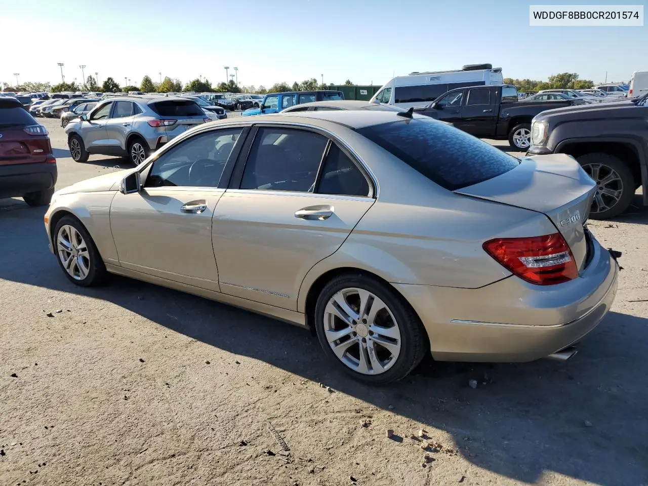 WDDGF8BB0CR201574 2012 Mercedes-Benz C 300 4Matic
