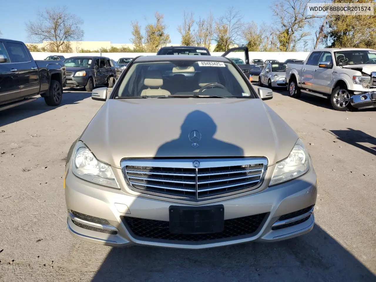 WDDGF8BB0CR201574 2012 Mercedes-Benz C 300 4Matic