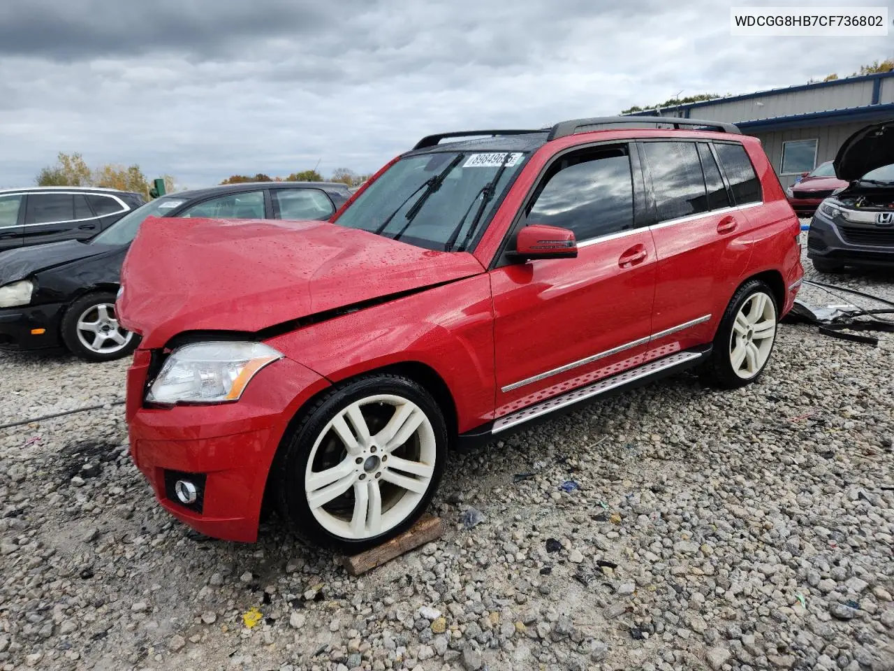 WDCGG8HB7CF736802 2012 Mercedes-Benz Glk 350 4Matic