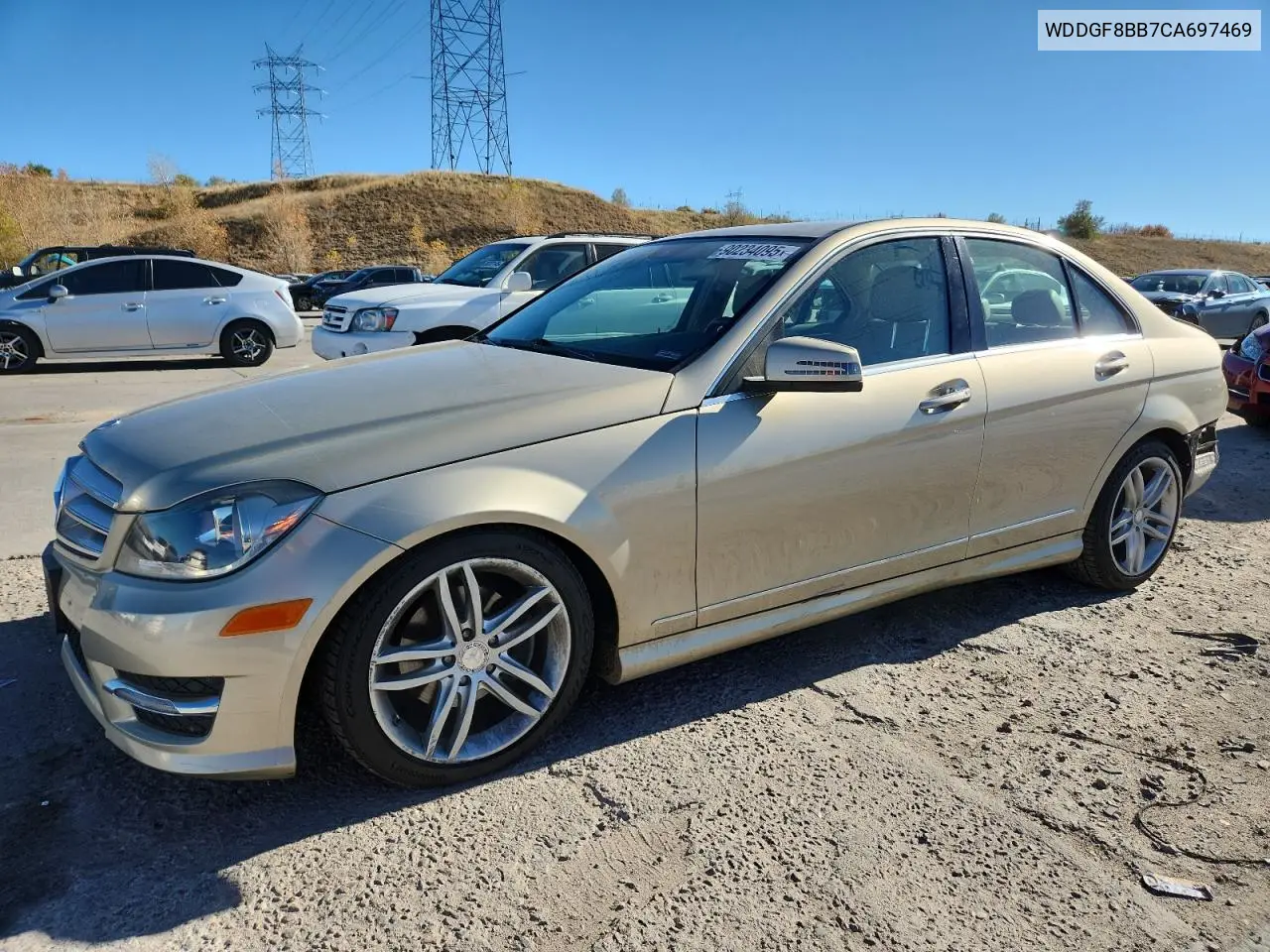 WDDGF8BB7CA697469 2012 Mercedes-Benz C 300 4Matic