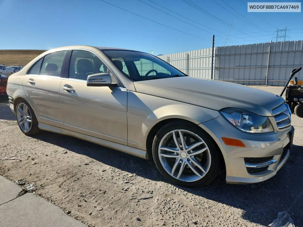 WDDGF8BB7CA697469 2012 Mercedes-Benz C 300 4Matic