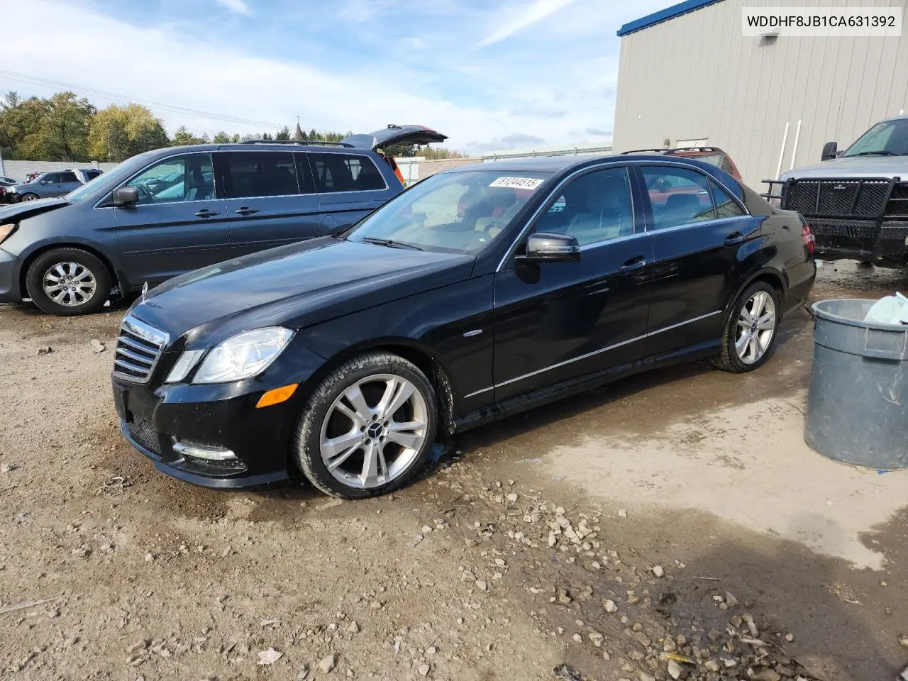 WDDHF8JB1CA631392 2012 Mercedes-Benz E 350 4Matic
