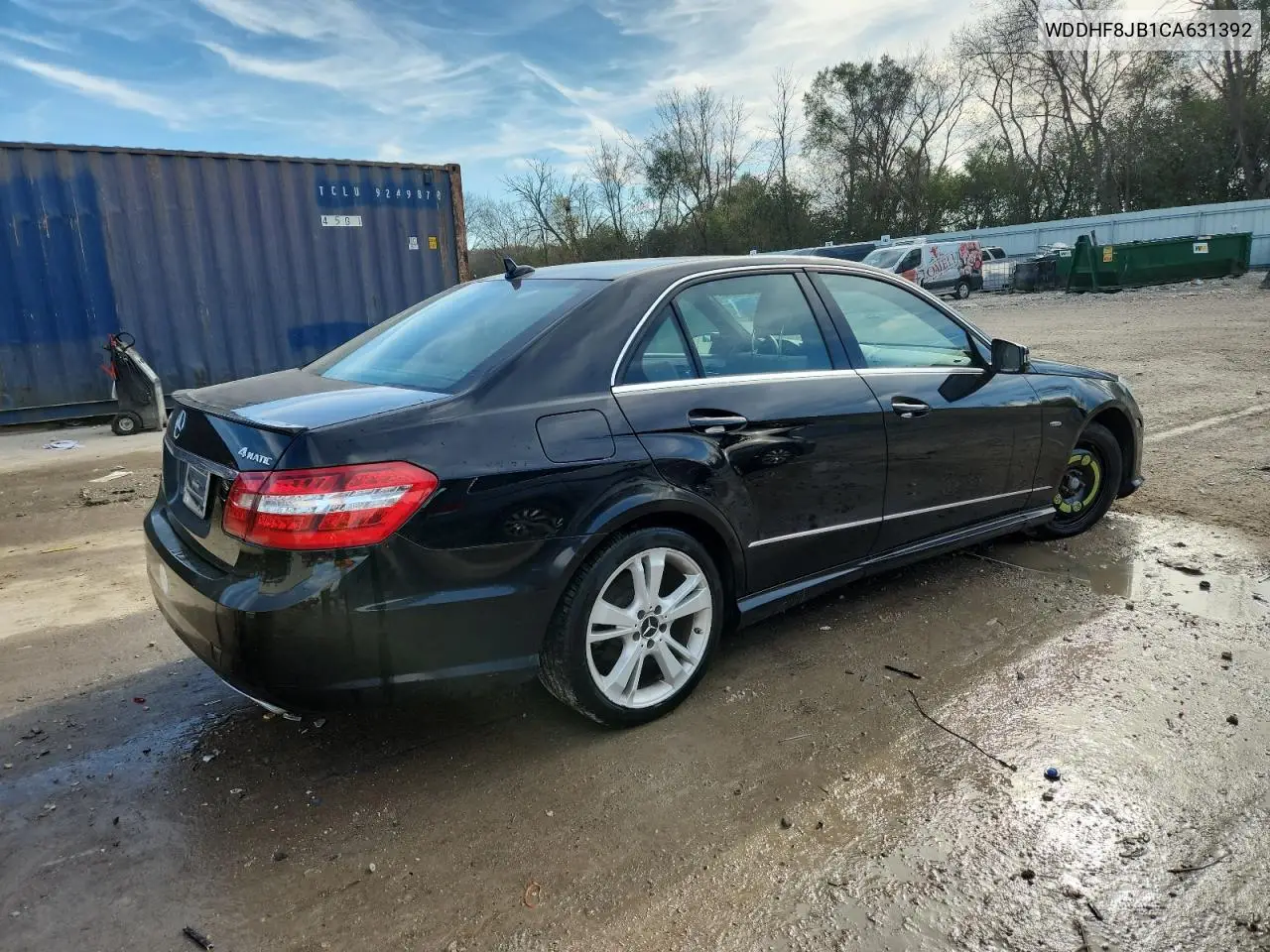 WDDHF8JB1CA631392 2012 Mercedes-Benz E 350 4Matic