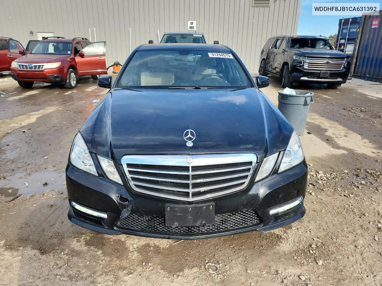 WDDHF8JB1CA631392 2012 Mercedes-Benz E 350 4Matic