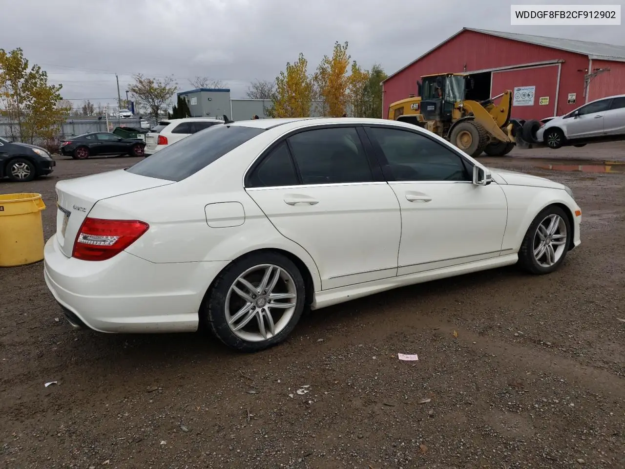 WDDGF8FB2CF912902 2012 Mercedes-Benz C 250 4Matic