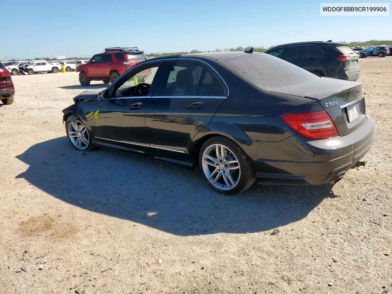 WDDGF8BB9CR199906 2012 Mercedes-Benz C 300 4Matic