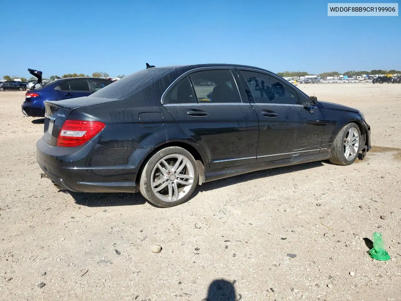 WDDGF8BB9CR199906 2012 Mercedes-Benz C 300 4Matic