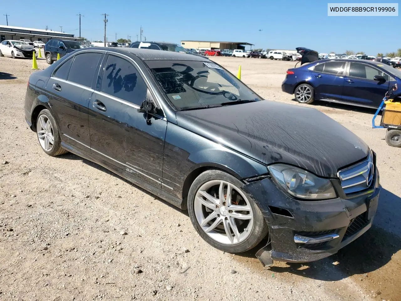 WDDGF8BB9CR199906 2012 Mercedes-Benz C 300 4Matic