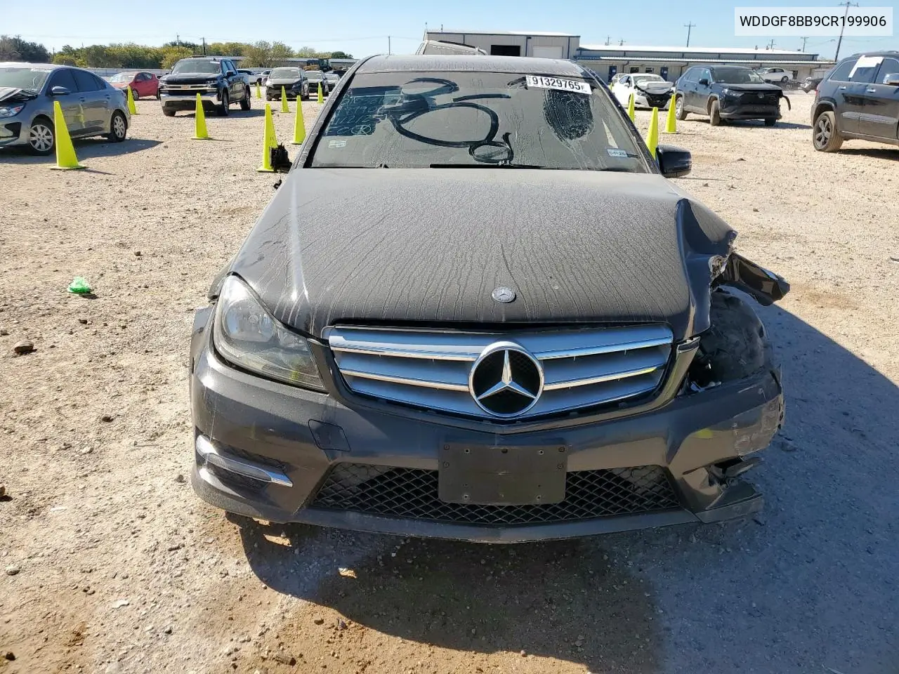 WDDGF8BB9CR199906 2012 Mercedes-Benz C 300 4Matic