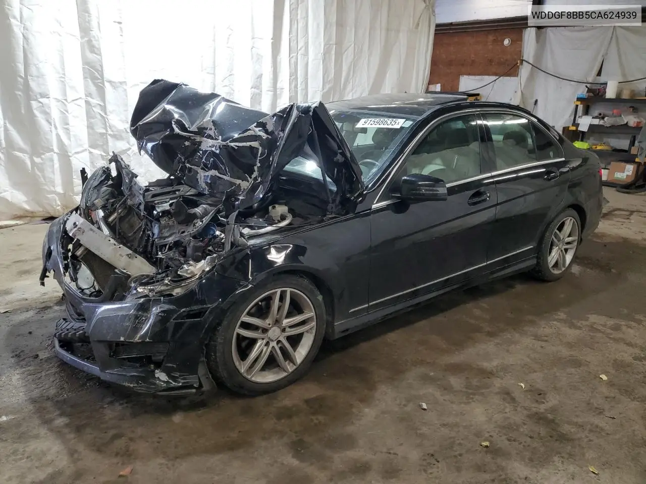 WDDGF8BB5CA624939 2012 Mercedes-Benz C 300 4Matic