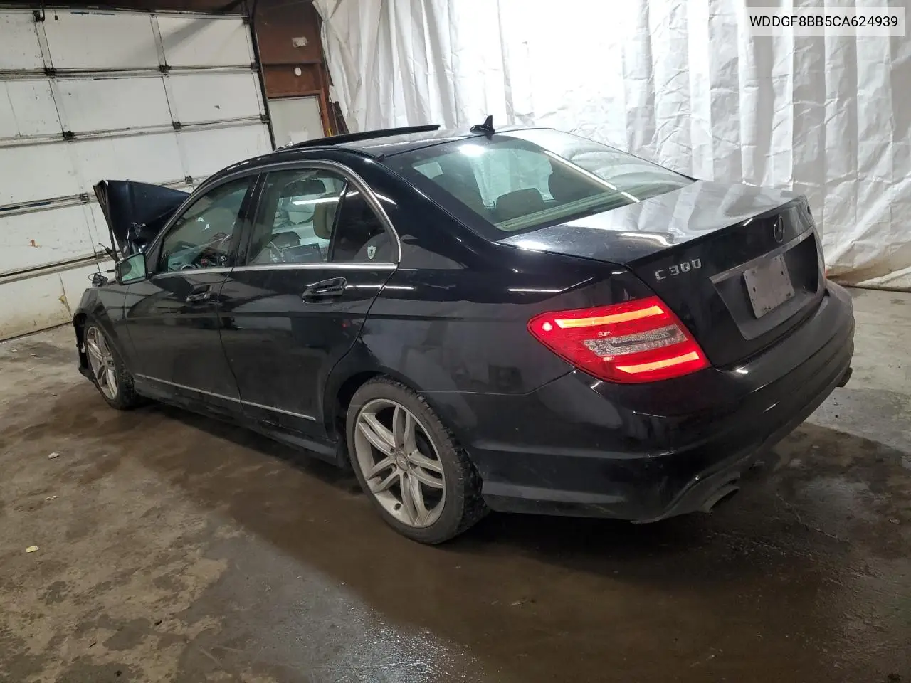 WDDGF8BB5CA624939 2012 Mercedes-Benz C 300 4Matic