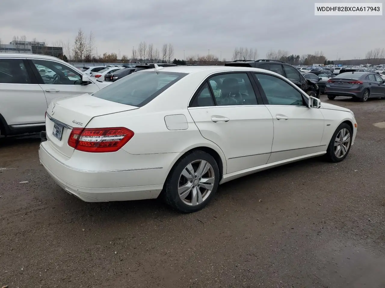 WDDHF82BXCA617943 2012 Mercedes-Benz E 300 4Matic