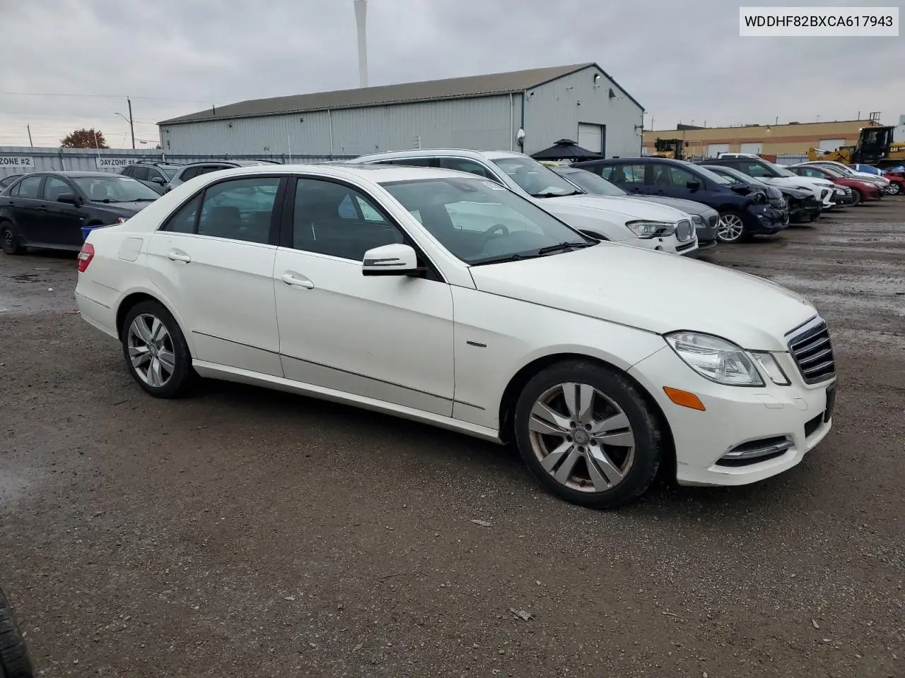 WDDHF82BXCA617943 2012 Mercedes-Benz E 300 4Matic