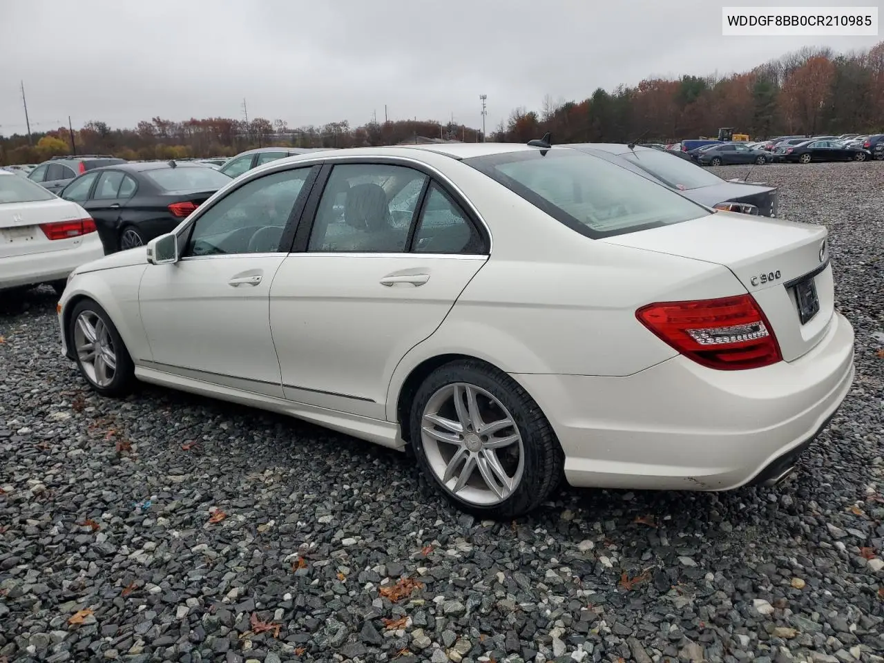 WDDGF8BB0CR210985 2012 Mercedes-Benz C 300 4Matic