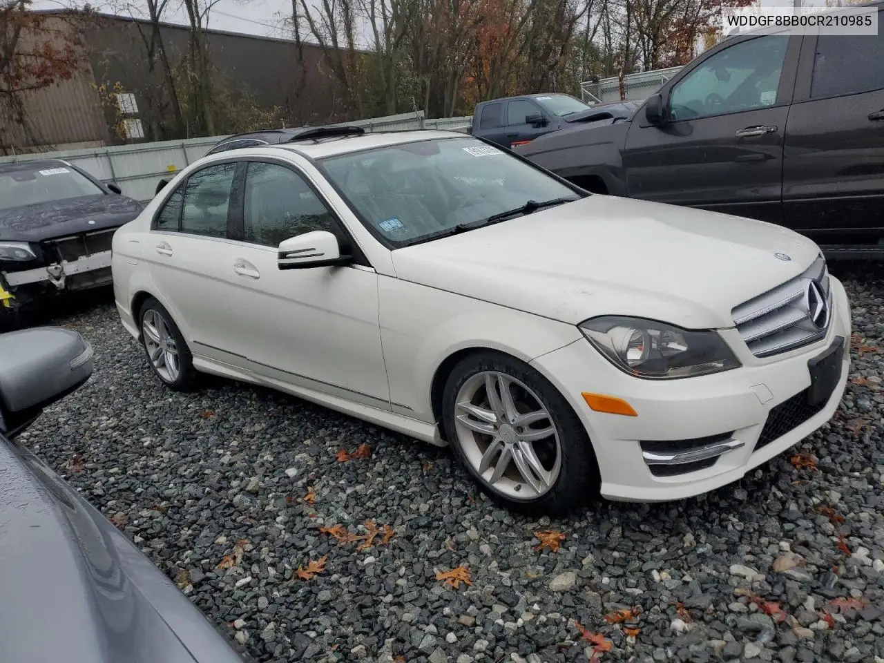 WDDGF8BB0CR210985 2012 Mercedes-Benz C 300 4Matic