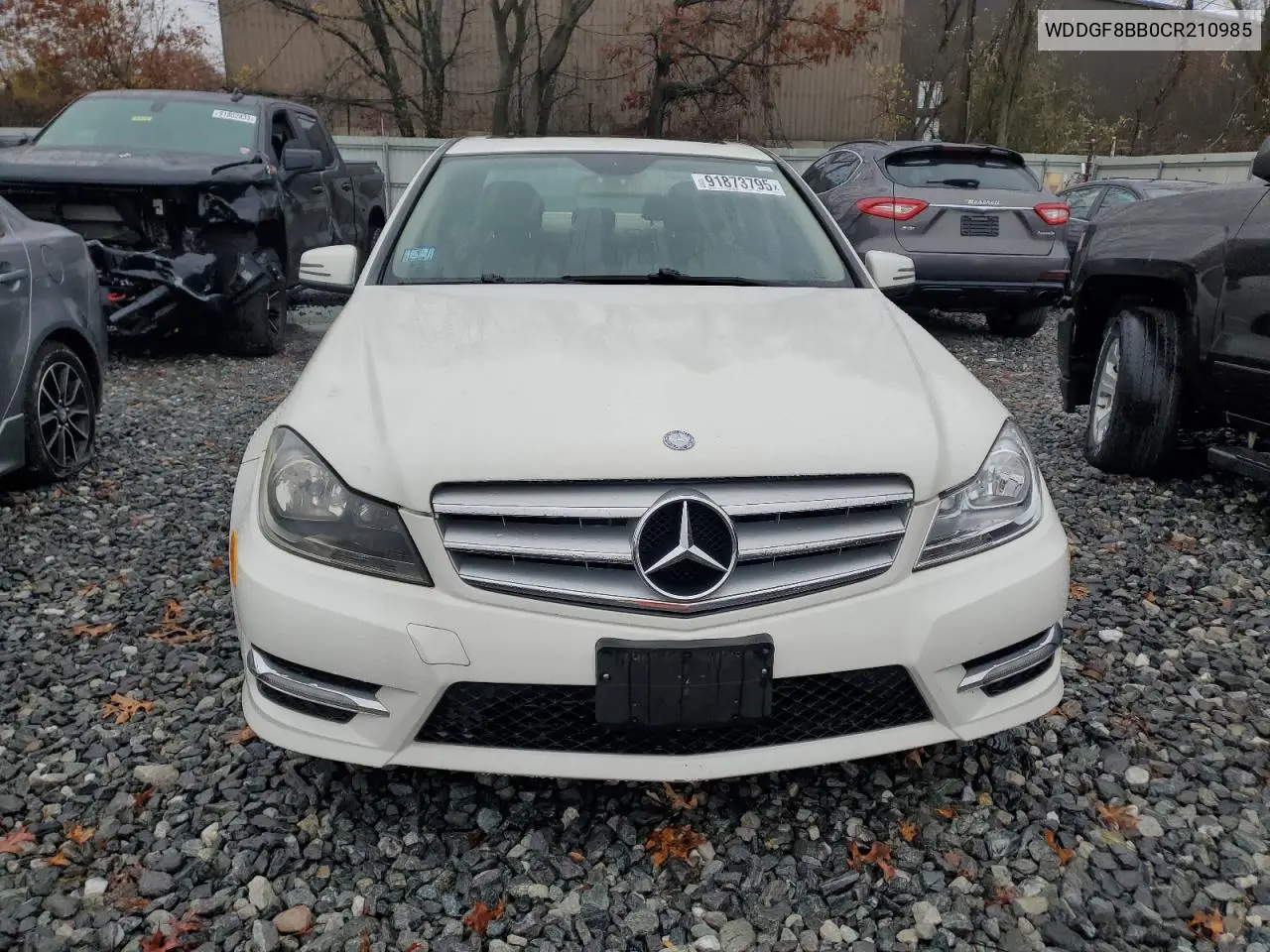 WDDGF8BB0CR210985 2012 Mercedes-Benz C 300 4Matic