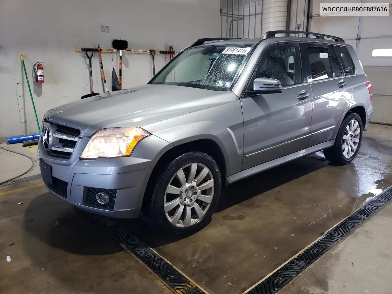WDCGG8HB8CF887616 2012 Mercedes-Benz Glk 350 4Matic