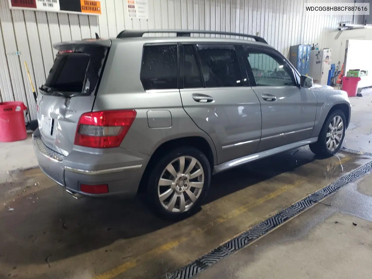 WDCGG8HB8CF887616 2012 Mercedes-Benz Glk 350 4Matic