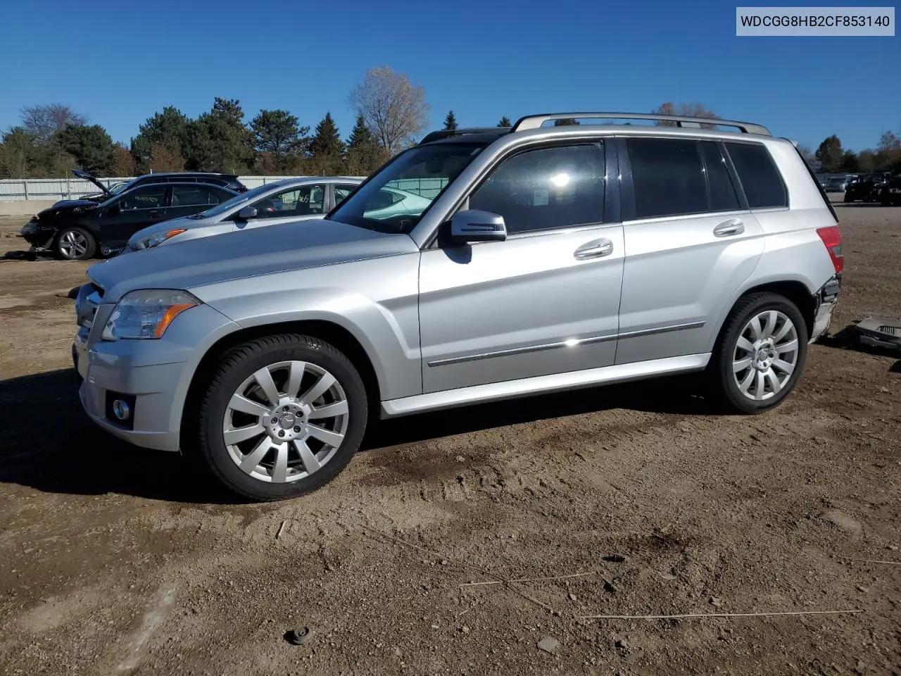 WDCGG8HB2CF853140 2012 Mercedes-Benz Glk 350 4Matic