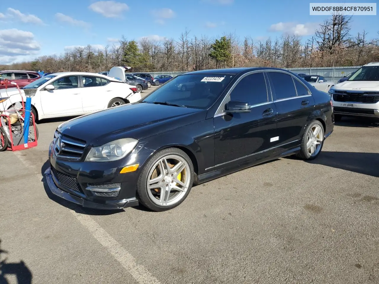 WDDGF8BB4CF870951 2012 Mercedes-Benz C 300 4Matic