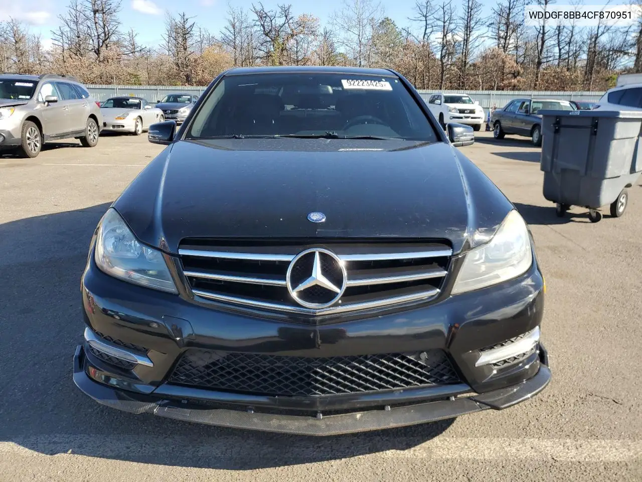WDDGF8BB4CF870951 2012 Mercedes-Benz C 300 4Matic