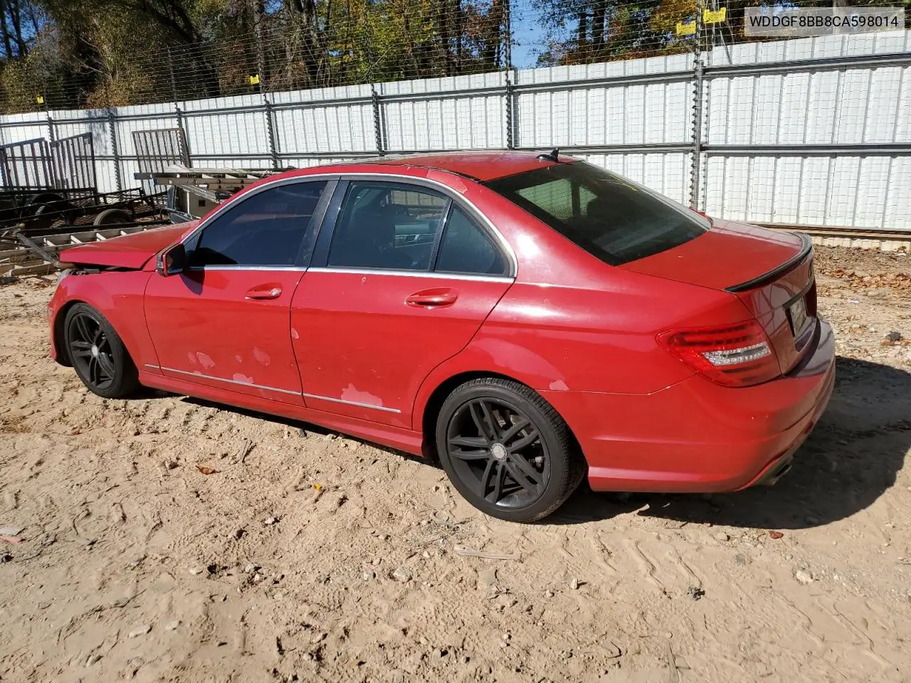 WDDGF8BB8CA598014 2012 Mercedes-Benz C 300 4Matic