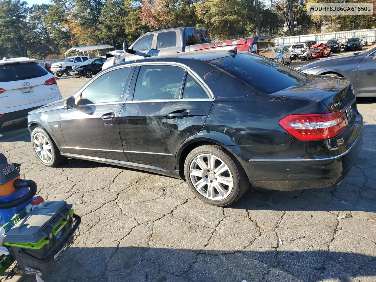 WDDHF8JB6CA616502 2012 Mercedes-Benz E 350 4Matic