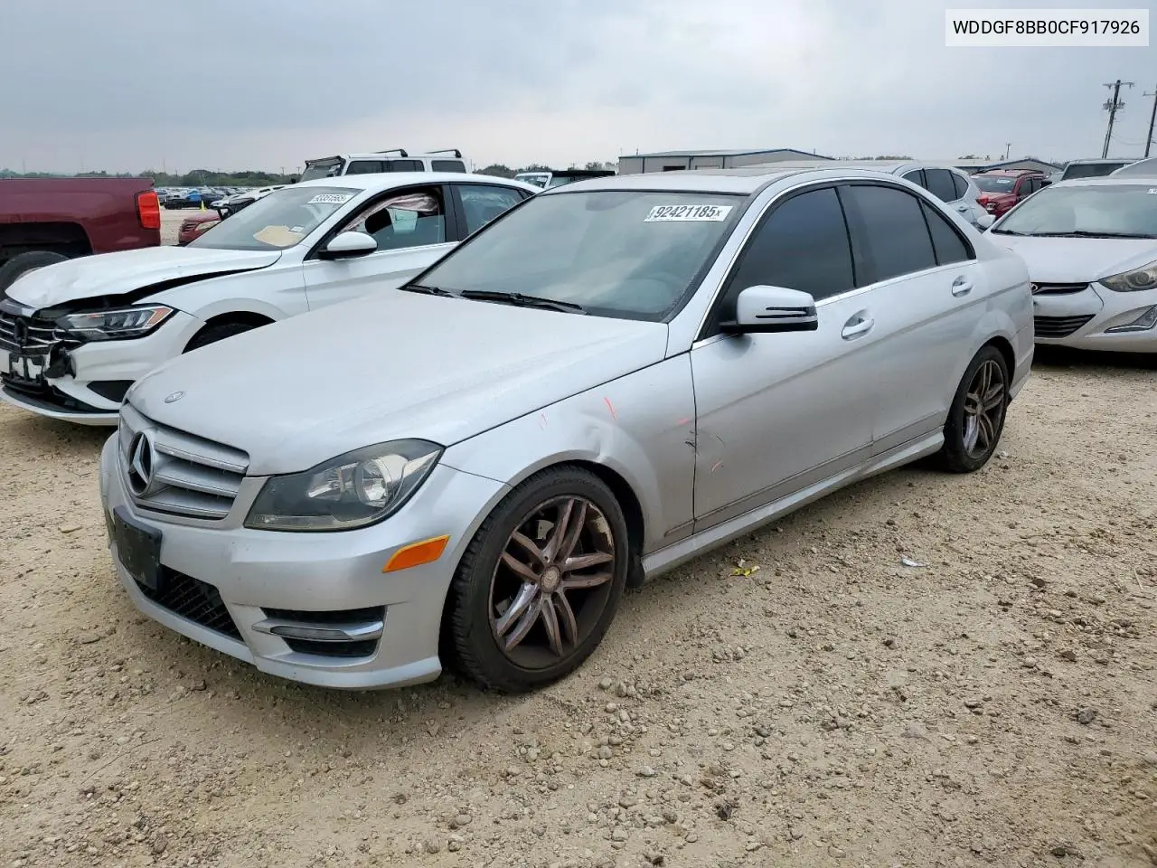 WDDGF8BB0CF917926 2012 Mercedes-Benz C 300 4Matic
