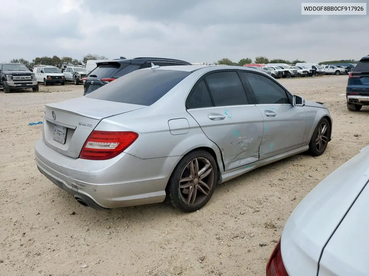 WDDGF8BB0CF917926 2012 Mercedes-Benz C 300 4Matic