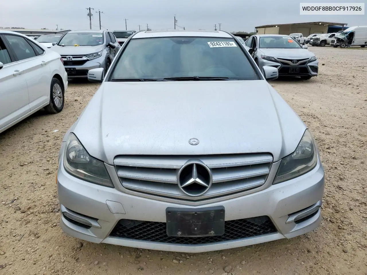 WDDGF8BB0CF917926 2012 Mercedes-Benz C 300 4Matic