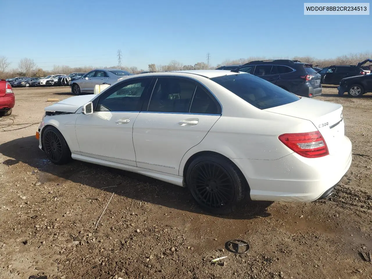 WDDGF8BB2CR234513 2012 Mercedes-Benz C 300 4Matic